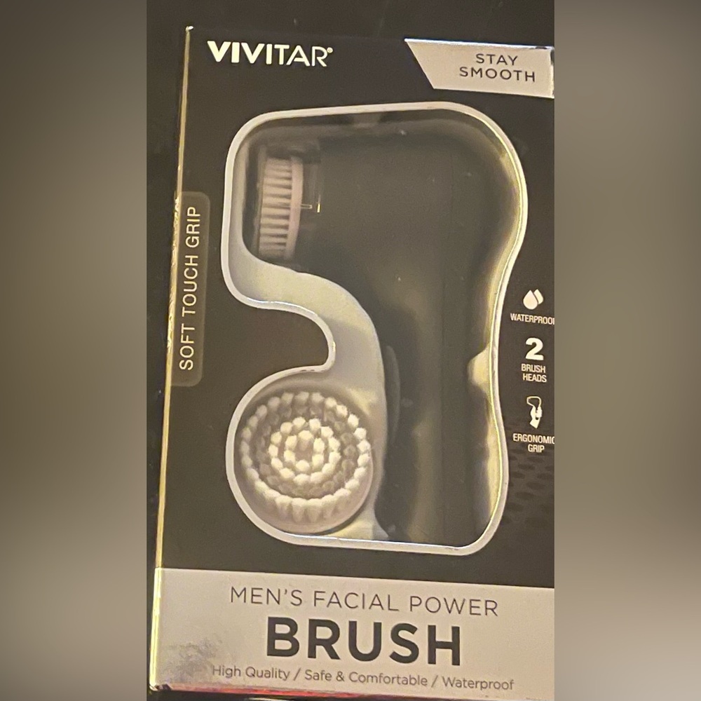 Vivitar Mens Facial Power Brush